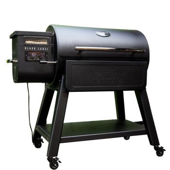 Louisiana Grills 1000 Black Label Series 10639 Wood Pellet Grill, 661 sq-in Primary Cooking Surface, Steel Body, Black