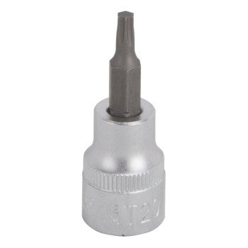 Vulcan 3505002820 Fractional Star Bit Socket, T20 Tip, Chrome