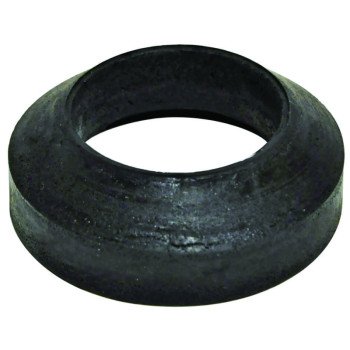 Danco 80867 Flush Valve Spud Gasket, 2-3/8 in ID x 3-1/4 in OD Dia, Rubber, Black, For: American Standard Toilets