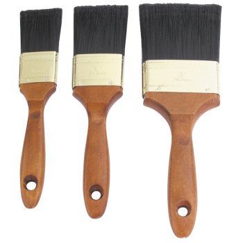 ProSource A 22500 Paint Brush Set, General-Purpose, 1-1/2, 2, 3 in Brush, 3 -Brush