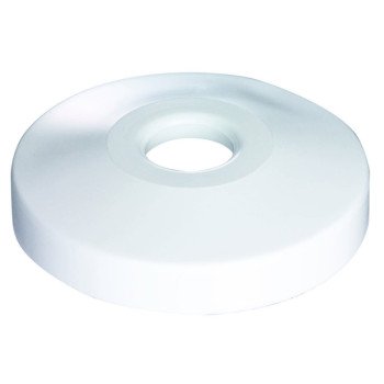 Plumb Pak PP808-84 Bath Flange, 3-1/2 in OD, For: 1/2 in Pipes, Plastic, White