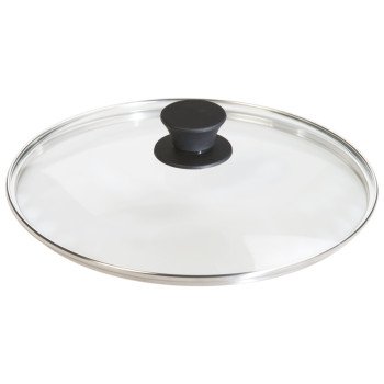 Lodge GL10 Lid, Round, Tempered Glass, Clear