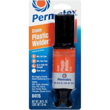 Permatex 84115 Epoxy, Off-White, Liquid, 0.84 oz Syringe