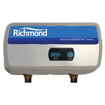 Richmond RMTEX-04 Electric Heater, 29 A, 120 V, 3.5 kW, 0.998 % Energy Efficiency, 0.5 to 2 gpm