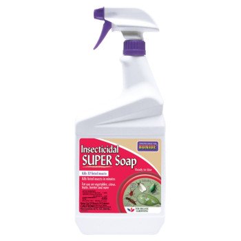 Bonide 6556 Insecticidal Super Soap, Liquid, Spray Application, 1 qt