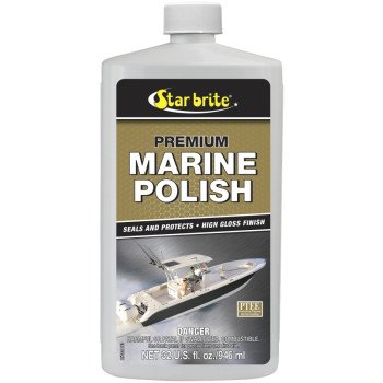 Star brite 085732 Marine Polish, Liquid, Coconut, 32 oz