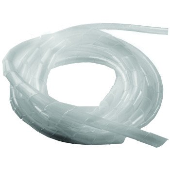 Gardner Bender FSP-AST2 Spiral Wrap, 3/8 in Dia, 4 ft L, Polyethylene, Clear