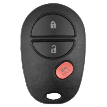 Hy-Ko 19TOY902F Fob Shell, For: 2008-2009 Sequoia, 2004-2010 Sienna and 2005-2010 Tacoma Toyota Vehicles, 3-Button