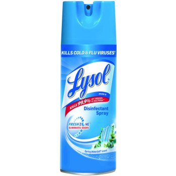 Lysol 1920002845 Disinfectant Cleaner, 12 oz, Liquid, Spring Waterfall, Clear