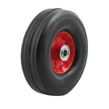 Dh Casters W-MH08212B6 Hub Wheel, Medium-Duty, Rubber