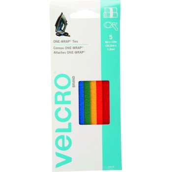 90438 TIE WRAP 8X1/2 MULTICOLR