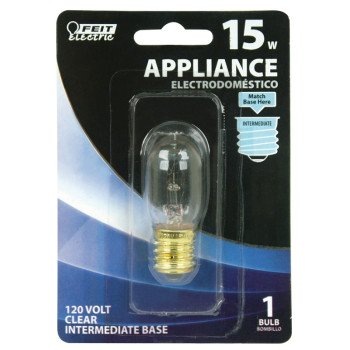 BULB INCAN APPL T7N CLEAR 15W