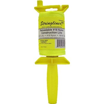 Stringliner 25412 Line Reel, 540 ft L Line, Fluorescent Yellow Line