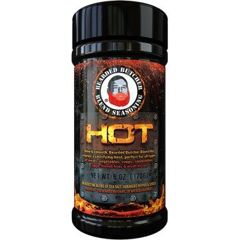 Bearded Butcher Hot-6OZ Seasoning, Hot Blend, 6 oz