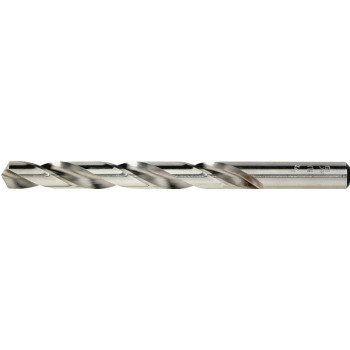 Irwin 60519 Jobber Drill Bit, 19/64 in Dia, 2-3/4 in OAL, Spiral Flute, 1-Flute, 19/64 in Dia Shank, Straight Shank