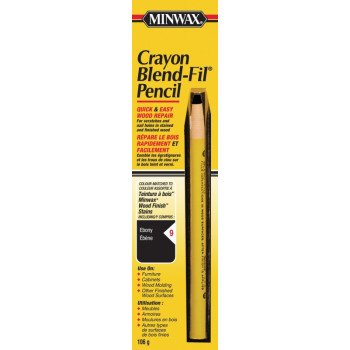 Minwax Blend-Fil CM1100966 Wood Filler Pencil, Ebony