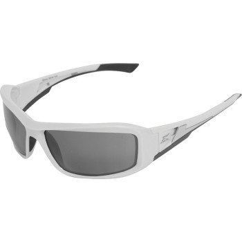 Edge XB146 Non-Polarized Safety Glasses, Unisex, Polycarbonate Lens, Full Frame, Nylon Frame, White Frame