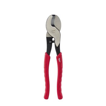 Milwaukee 48-22-6104 Cable Cutting Plier, 2/0, 4/0 Cutting Capacity, 9.49 in OAL, Curved Ergonomic Handle