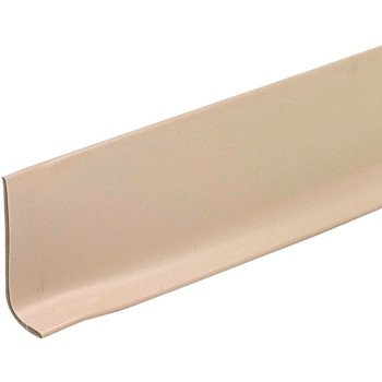 M-D 75655 Wall Base, 4 ft L, 2-1/2 in W, Vinyl, Beige