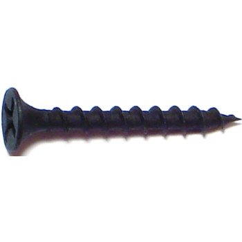 Midwest Fastener 10507 Screw, #6 Thread, 1-1/4 in L, Coarse Thread, Bugle Head, Phillips Drive, Phosphate