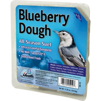 Heath DD-19 Suet Cake, All-Season, Blueberry Dough, 11.25 oz