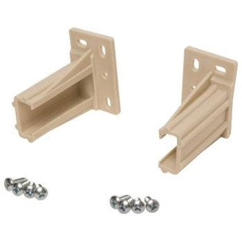 Knape & Vogt 1805-101P Drawer Bracket, Plastic, Epoxy-Coated