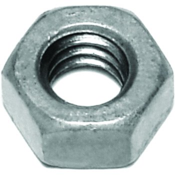 Midwest Fastener 05615 Hex Nut, Coarse Thread, 1/4-20 Thread, Galvanized