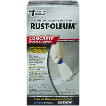 Rust-Oleum 301012 Patch and Repair Kit, Gray, 24 oz, Box