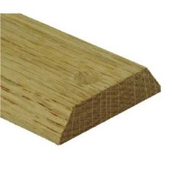 Shur-Trim FW3830NAT06 Equalizer Edging, 6 ft L, 1-1/2 in W, 3/16 in Thick, Wood, Natural Oak