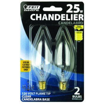 BP25CFC FLAME CLR CNDL BULB25W