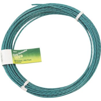 Midwest Fastener 11823 Multi-Stranded Clothesline, 50 ft L, Steel, Green