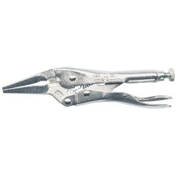 Irwin Original Series 1602L3 Locking Plier with Wire Cutter, 4 in OAL, 1-1/2 in Jaw Opening, Plain-Grip Handle