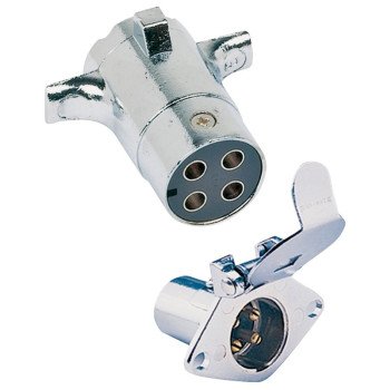 Hopkins 48295 Light Connector Set, 4-Pole, Zinc