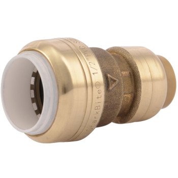 SharkBite UIP4008A Transition Pipe Coupling, 1/2 in, Brass, SCH 40, SCH 80, SCH 180 Schedule, 200 psi Pressure