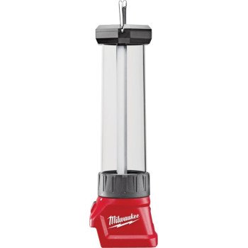 Milwaukee 2363-20 Lantern/Flood Light, LED Lamp, Red