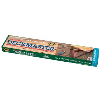 Grabber Construction Deckmaster Series DMP175-10 Hidden Bracket, For: 2x Decking Grabbergard Brackets