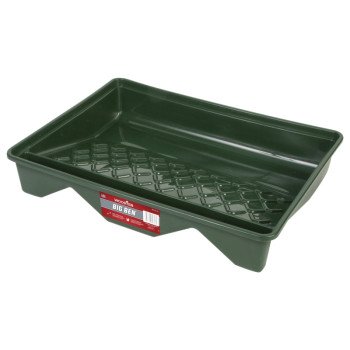 Wooster BR412-21 Paint Tray, 16 in L, 21 in W, 1 gal, Polypropylene Co-Polymer, Green