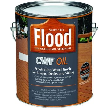 Flood FLD447-01 Wood Finish, Clear, Liquid, 1 gal