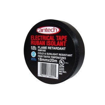 TAPE ELEC HEAVY GAUGE 18MMX20M