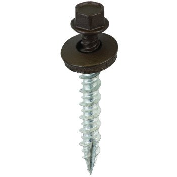 Acorn International SW-MW15BS250 Screw, #9 Thread, High-Low, Twin Lead Thread, Hex Drive, Self-Tapping, Type 17 Point, 250/BAG