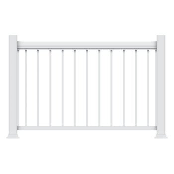 KD404272W RAILING WHT 42X72IN 