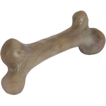 Pet Qwerks BarkBone Natural Instincts 36026 Dog Toy, Beast, Real Bacon, Chew, Nylon