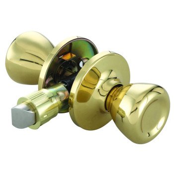 ProSource T-5764PB-PS Passage Knob, Brass, Polished Brass