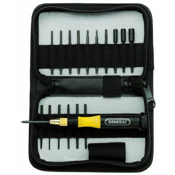 General 63518 Screwdriver Set, Black Oxide