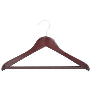 SUIT HANGER PREMIUM MAHOGANY  