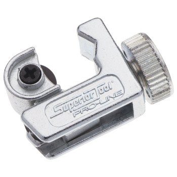 Superior Tool 35025 Tube Cutter, 5/8 in Max Pipe/Tube Dia, 1/8 in Mini Pipe/Tube Dia, Steel Blade