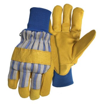 4341S GLOVES PIGSKIN LTHR SM  