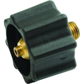 Mr. Heater F276495 Coupling Nut, Brass/Plastic, Black