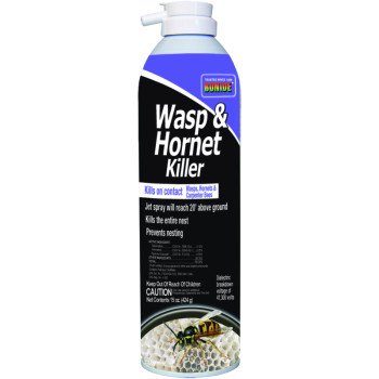 Bonide 631 Wasp and Hornet Killer, Liquid, Spray Application, 15 oz Aerosol Can