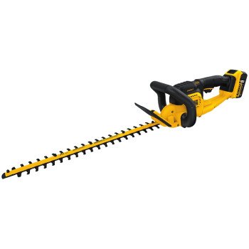 DEWALT DCHT820P1 Hedge Trimmer, 20 V, 3/4 in Cutting Capacity, 22 in L Blade